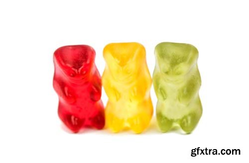 Jelly Bears-2 Isolated - 13xJPGs