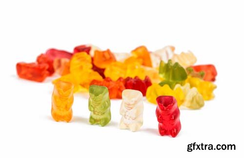 Jelly Bears-2 Isolated - 13xJPGs