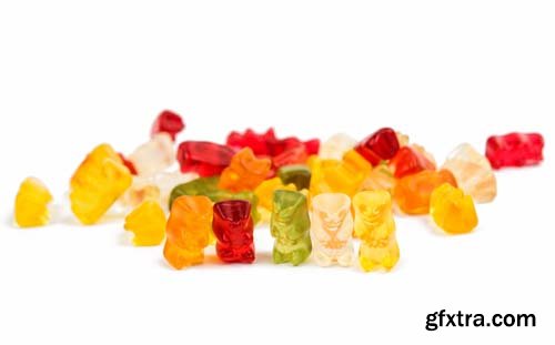 Jelly Bears-2 Isolated - 13xJPGs