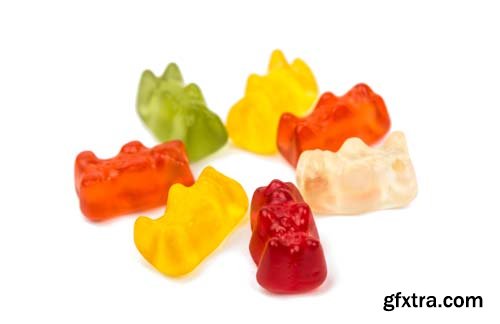 Jelly Bears-2 Isolated - 13xJPGs