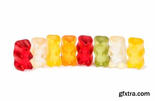 Jelly Bears-2 Isolated - 13xJPGs