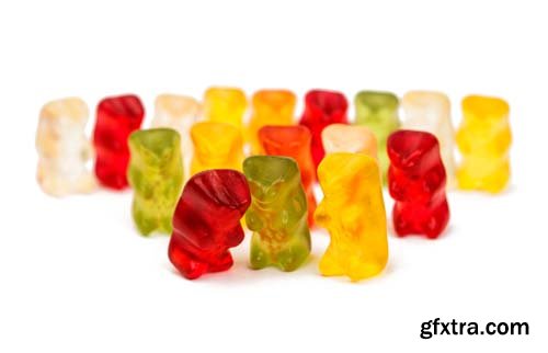 Jelly Bears-2 Isolated - 13xJPGs