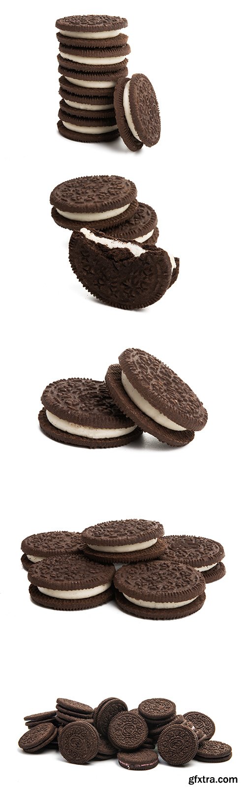 Oreo Cookies Isolated - 10xJPGs