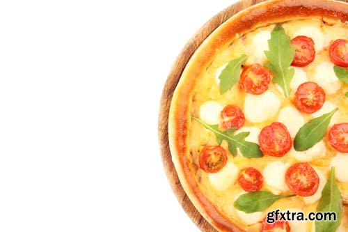 Pizza Margherita Isolated - 11xJPGs