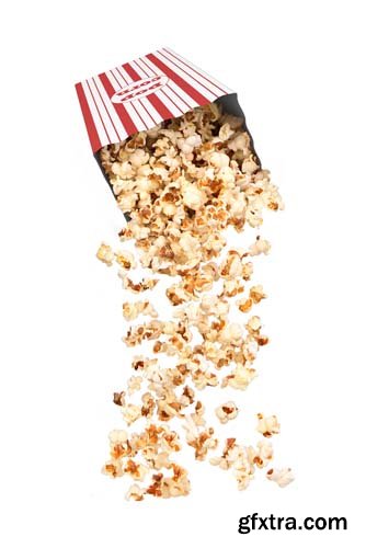 Popcorn Isolated - 10xJPGs