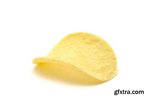 Potato Chips Isolated - 10xJPGs