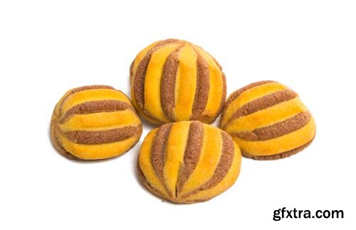 Striped Cookies Isolated - 11xJPGs