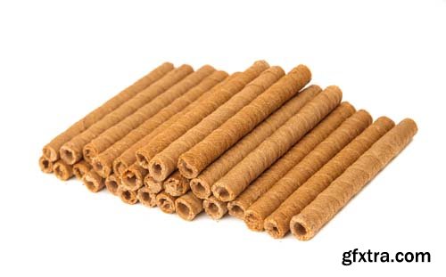 Wafer Sticks Isolated - 8xJPGs