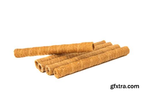 Wafer Sticks Isolated - 8xJPGs