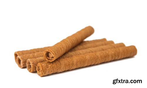 Wafer Sticks Isolated - 8xJPGs