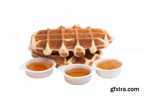 Waffles Isolated - 7xJPGs