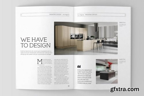 INTERIOR DESIGN - Magazine Template