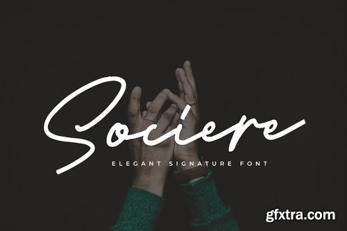 Sociere - Elegant Signature Font