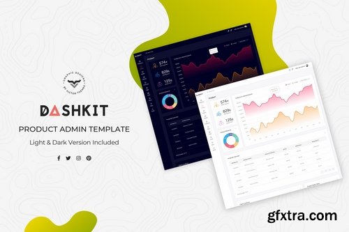 Product Admin Dashboard UI Kit