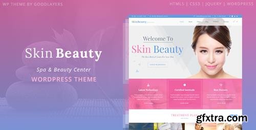 ThemeForest - Skin Beauty v1.22 - Beauty | Spa | Salon WordPress Theme - 11531537