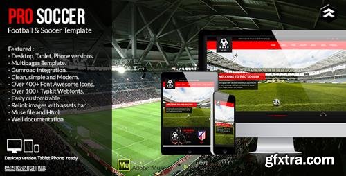 ThemeForest - Pro Soccer v1.0 - Football & Soccer Club Muse Template - 11869436