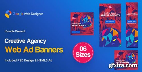 CodeCanyon - C50 - Creative, Startup Agency Banners HTML5 Ad - GWD & PSD - 23894953