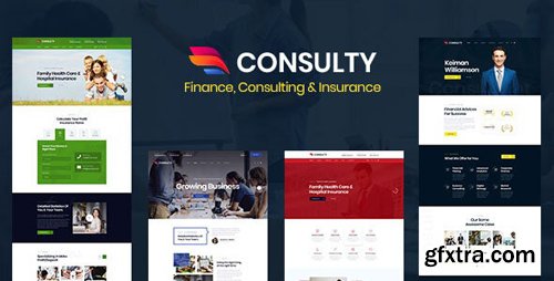 ThemeForest - Consulty v1.0 - Finance Consulting and Insurance HTML Template - 23858704