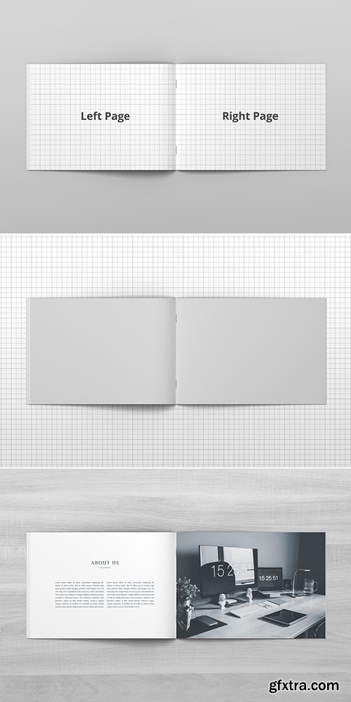 Landscape Booklet Mockup 259801299