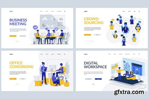 Business Theme - Landing Page Templates