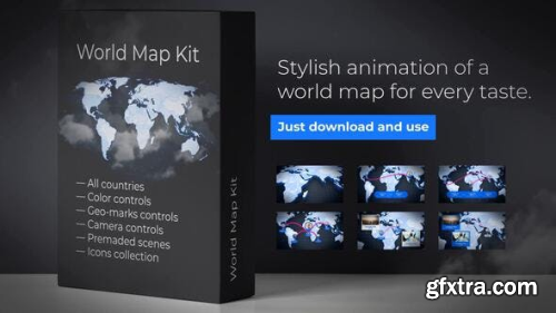 VideoHive World-Map Presentation 23895927