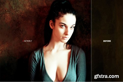 Professional Portrait Photoshop Action