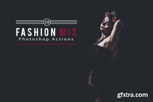 20 Fashion Mix Photoshop Actions