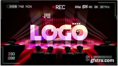 Realistic Light Spotlights Logo 2 - After Effects 224555