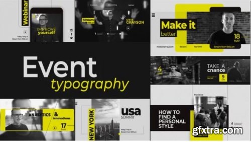 Event Promo // Typography Slides - After Effects 226403