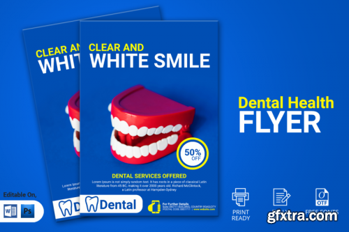 Dental Health Flyer Template