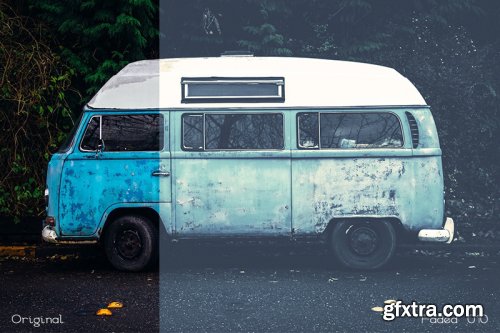 30 Faded Photoshop Action