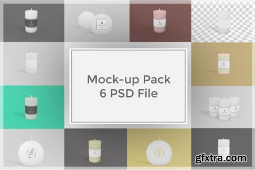 Candle Mockup Pack