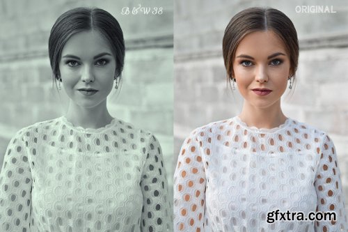 50 B And W Photoshop Actions