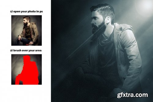 Dark Light Photoshop Actions