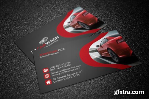 Car Wash Business Card