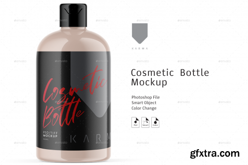 GraphicRiver - Cosmetic Bottle Mockup 23826173