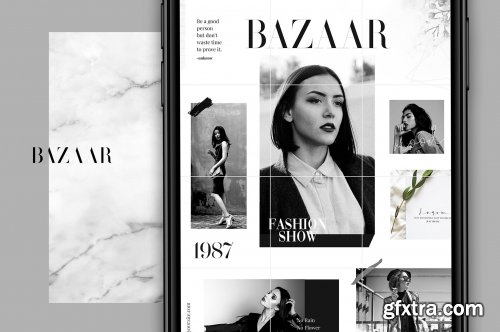 CreativeMarket - Bazaar - Instagram puzzle 3784936