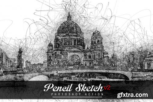 Pencil Sketch V2 Photoshop Action