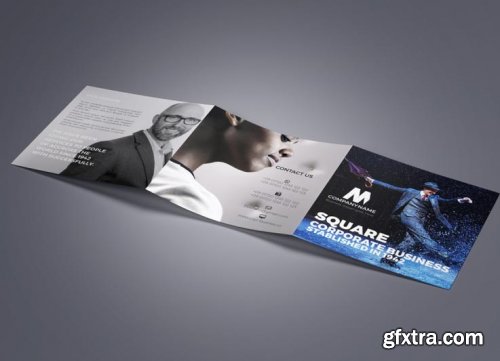 Square Trifold Corporate Brochure