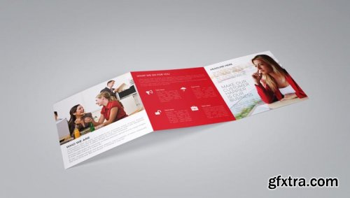 Square Trifold Corporate Brochure