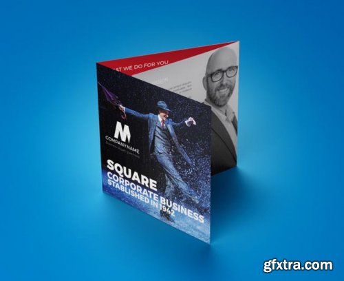 Square Trifold Corporate Brochure