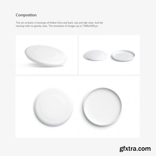 CreativeMarket - Frisbee Mockups Set 3776003