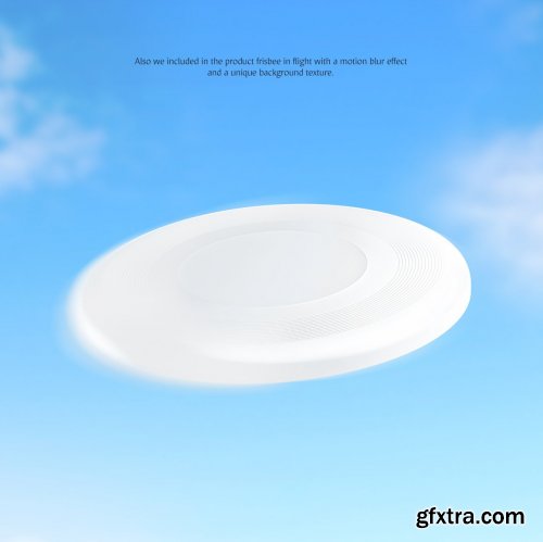 CreativeMarket - Frisbee Mockups Set 3776003