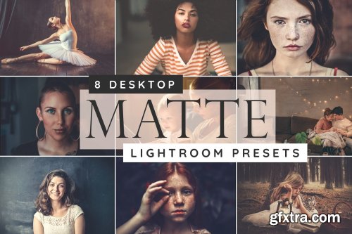 CreativeMarket - Matte desktop Lightroom presets 3793880