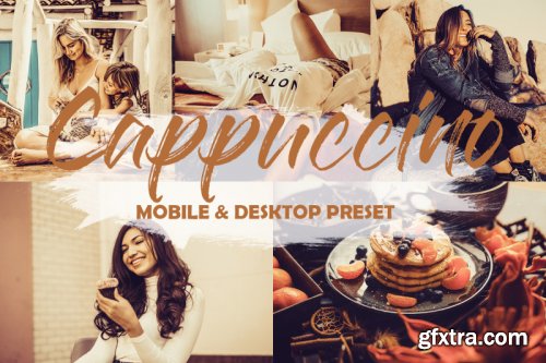 GraphicRiver - 4 Mobile and Desktop Lightroom Presets Cappuccino 23851385