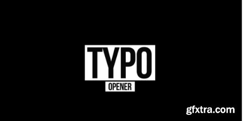 Creative Typography Opener - Premiere Pro Templates 239486