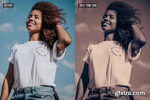 50 Split Tone Photoshop Actions