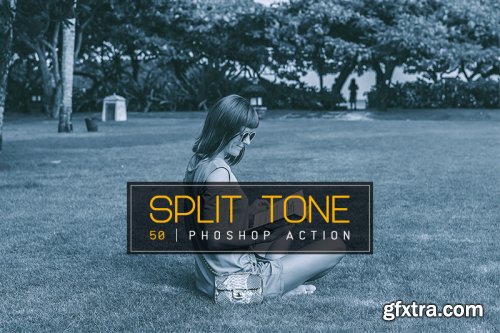 50 Split Tone Photoshop Actions