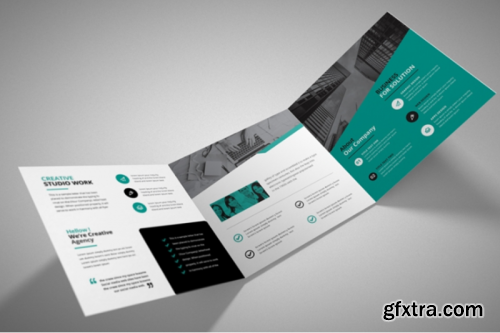 Creative Square Trifold Brochure