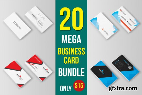 20 Business Card Mega Bundle